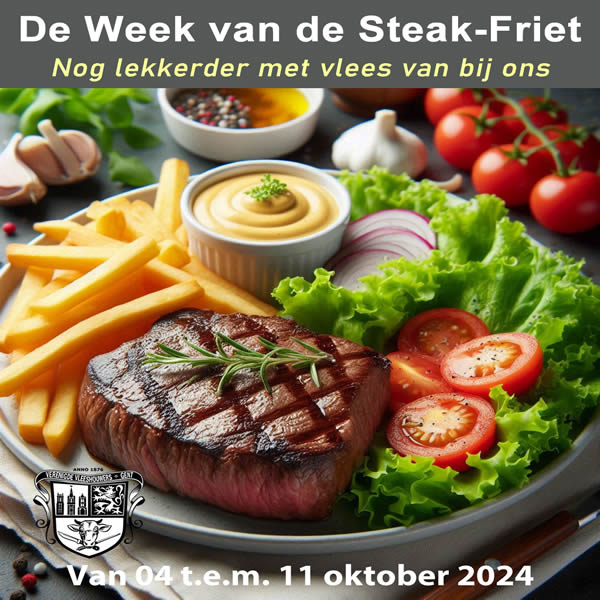 De Week van de Steak Friet bij uw slager